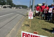 AT&T strike continues in Cullman