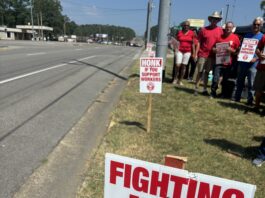 AT&T strike continues in Cullman