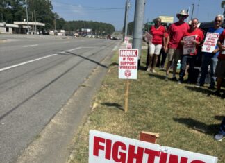 AT&T strike continues in Cullman