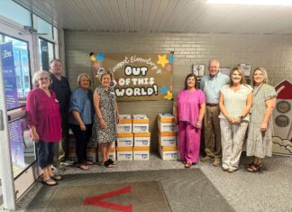 Operation Round Up Board delivers $40K in paper to local schools