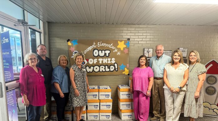 Operation Round Up Board delivers $40K in paper to local schools