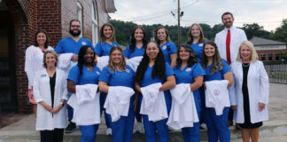 Wallace State Nursing celebrates first graduates of Oneonta program