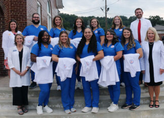 Wallace State Nursing celebrates first graduates of Oneonta program
