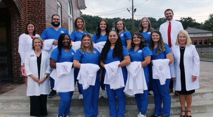 Wallace State Nursing celebrates first graduates of Oneonta program