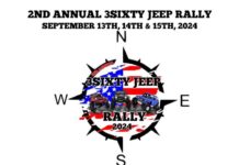 2nd annual 3Sixty Jeep Club Rally coming in September