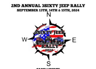 2nd annual 3Sixty Jeep Club Rally coming in September