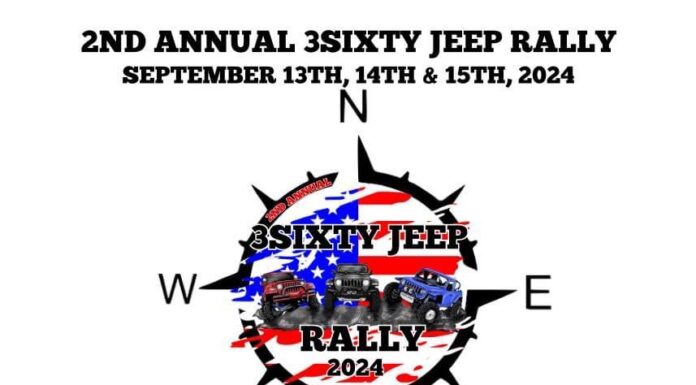 2nd annual 3Sixty Jeep Club Rally coming in September