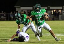 PREP FOOTBALL: Holly Pond races past Hanceville in 74-35 shootout