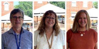 St. Bernard Prep School teachers and staff gather for in-service meeting