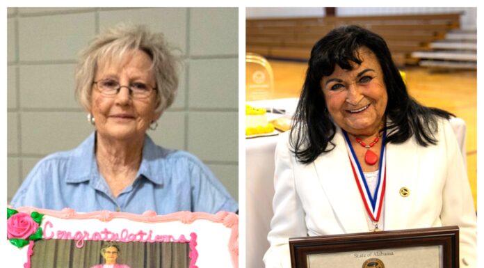 Sherry Boatright, Barbara Whitehead inducted into Alabama Senior Citizens Hall of Fame