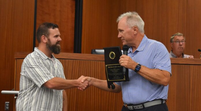 Cullman City Council recognizes wastewater plant, rated top in state