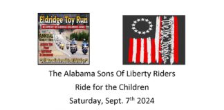 Motorcycle ride benefiting Eldridge Children’s Home Sept. 7