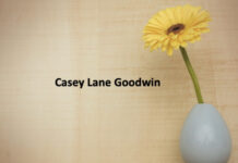 Obituary: Casey Lane Goodwin