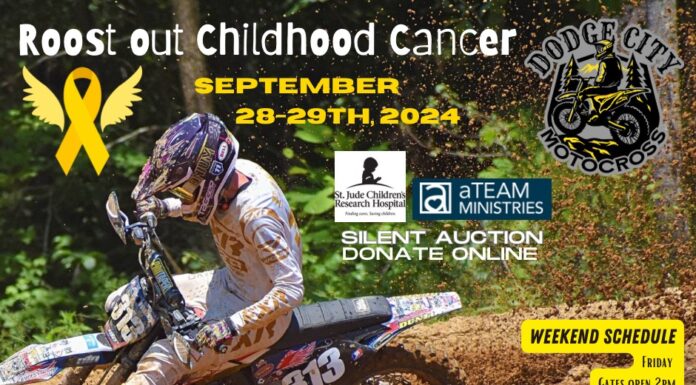 ‘Roost out Childhood Cancer’ race set for Sept. 28-29 at Dodge City MX Park