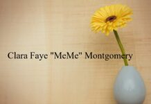 Obituary: Clara Faye “MeMe” Montgomery