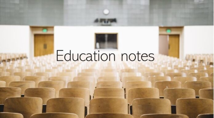 Education notes