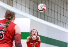 COUNTY VOLLEYBALL TOURNAMENT: Raiders, Warriors, Aggies advance on day 1
