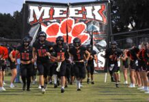PREP FOOTBALL: Meek drops round 2 matchup at Wadley 55-22