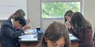 St. Bernard AP Biology students master biotechnology skills with micropipettes