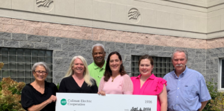 Cullman Electric Cooperative and CoBank award $20K to local nonprofits