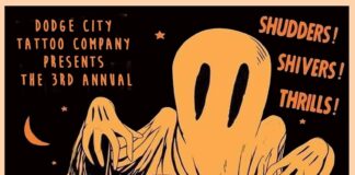 Dodge City Tattoo Company to hold 3rd annual Halloween and Horror Art Market Oct. 12