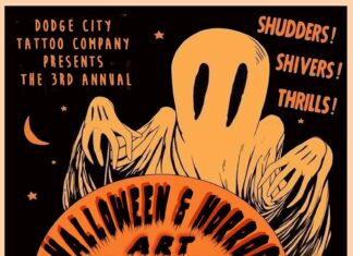 Dodge City Tattoo Company to hold 3rd annual Halloween and Horror Art Market Oct. 12