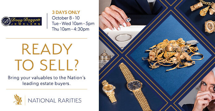 Doug Doggett Jewelers buying event coming Oct. 8-10
