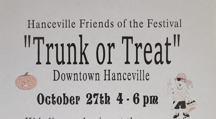 Join the fun at Hanceville’s family-friendly trunk or treat Oct. 27