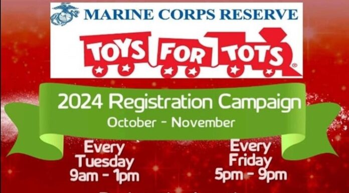 2024 Toys for Tots registration open for Cullman families – now through Nov. 15