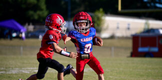 Cullman County Youth Football semifinal scoring recap