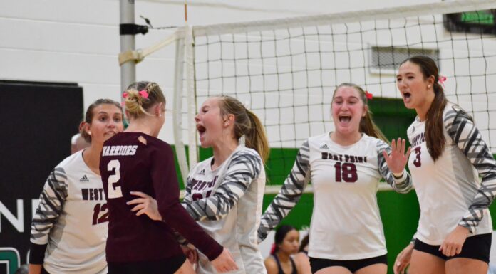 COUNTY VOLLEYBALL TOURNAMENT: West Point, Good Hope advance to county finals