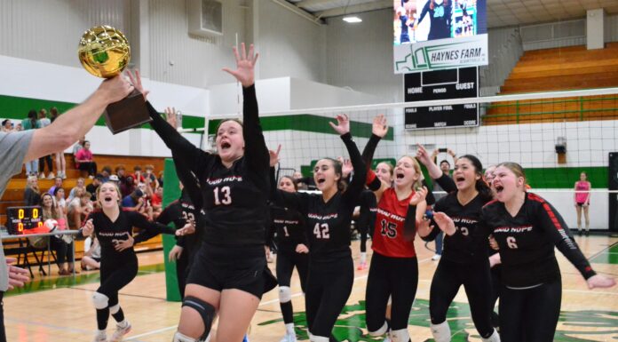 COUNTY VOLLEYBALL TOURNAMENT: Good Hope captures 4th consecutive county crown; Lady Raiders win JV championship