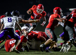 PREP FOOTBALL: Vinemont pulls away to down Hanceville 56-30