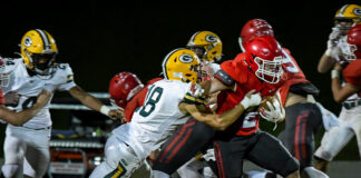 PREP FOOTBALL: Vinemont drops region game with Gordo 42-14