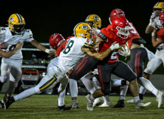 PREP FOOTBALL: Vinemont drops region game with Gordo 42-14