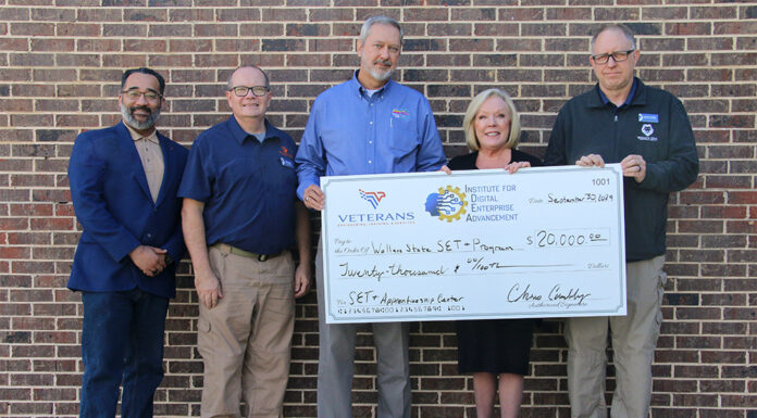 WSCC Systems Engineering Technology Program receives grant from the Institute for Digital Enterprise Advancement