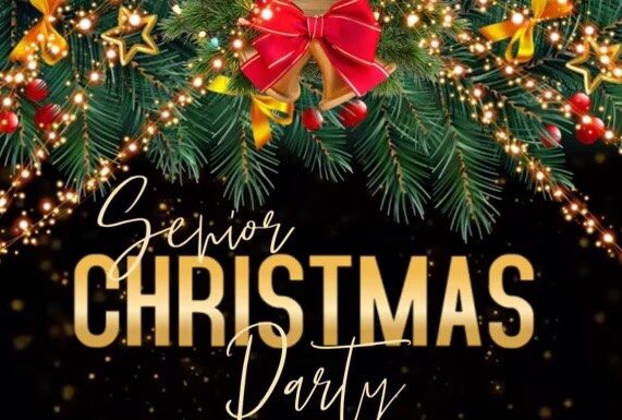 Reserve your spot for annual Senior Christmas Party