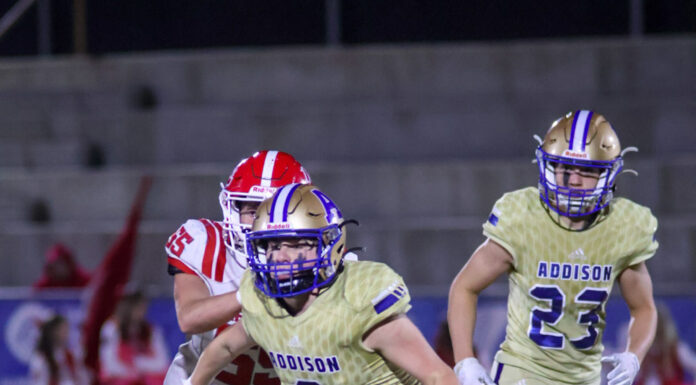 PREP FOOTBALL: Addison handles Vina for homecoming 41-14