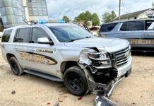 Standoff leads to suspect ramming police vehicles