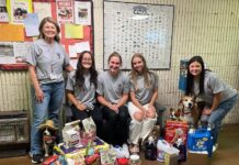 West Point High Beta Club supports Cullman County Animal Shelter