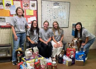 West Point High Beta Club supports Cullman County Animal Shelter