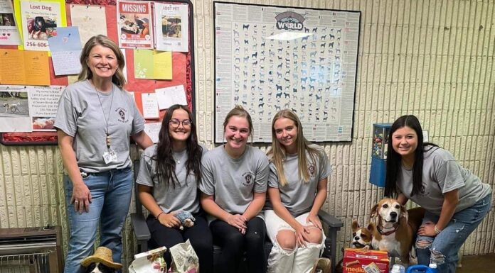 West Point High Beta Club supports Cullman County Animal Shelter