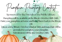 Pumpkin Painting Contest this week