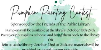 Pumpkin Painting Contest this week