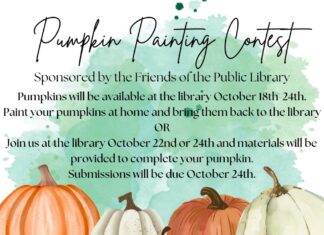 Pumpkin Painting Contest this week