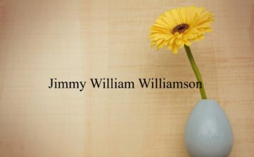 Obituary: Jimmy William Williamson