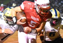 PREP FOOTBALL: Good Hope claims region title with 47-28 win over Dora