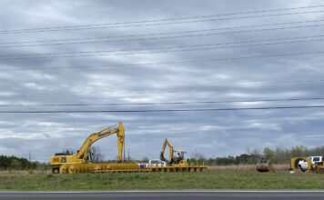 CR 222 repairs continue today