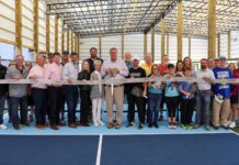 New covered pickleball courts open at Donald E. Green Active Adult Center