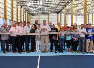 New covered pickleball courts open at Donald E. Green Active Adult Center